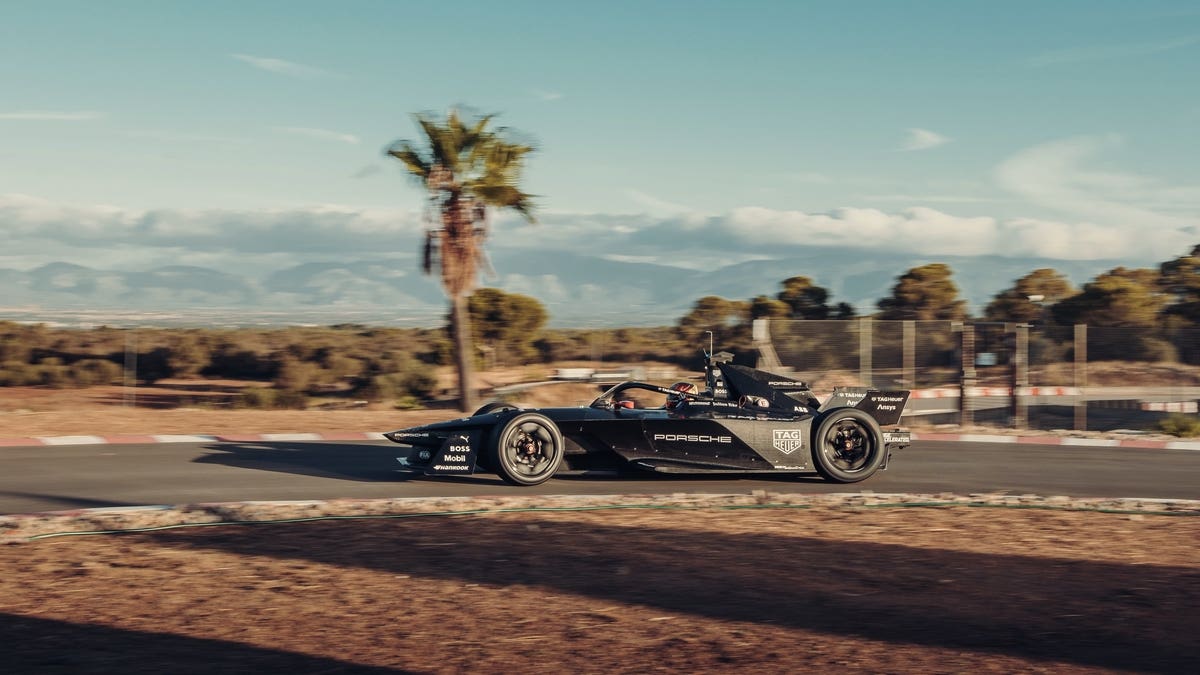 Porsche 99X Electric Gen3 test finali