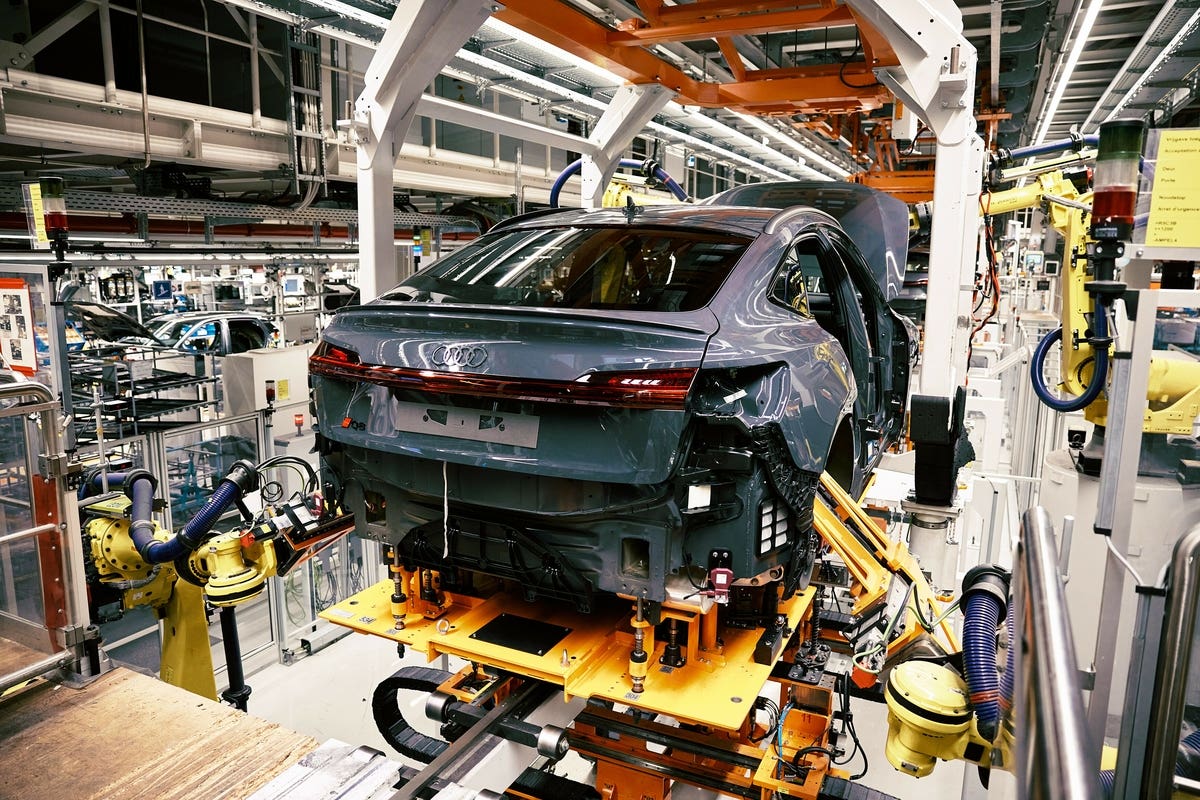 Audi Q8 e-tron produzione Bruxelles