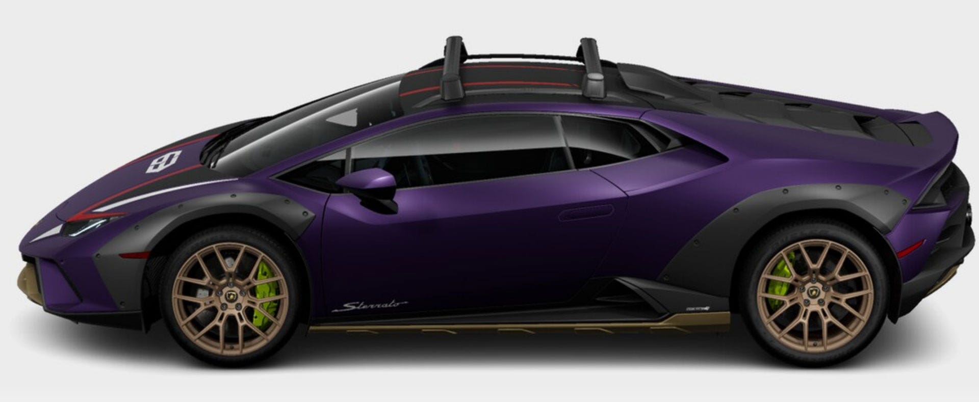 Lamborghini Huracan Sterrato laterale