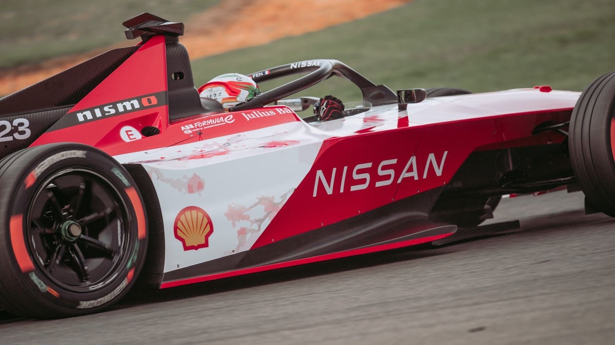 Nissan Formula E Team test pre-stagionali