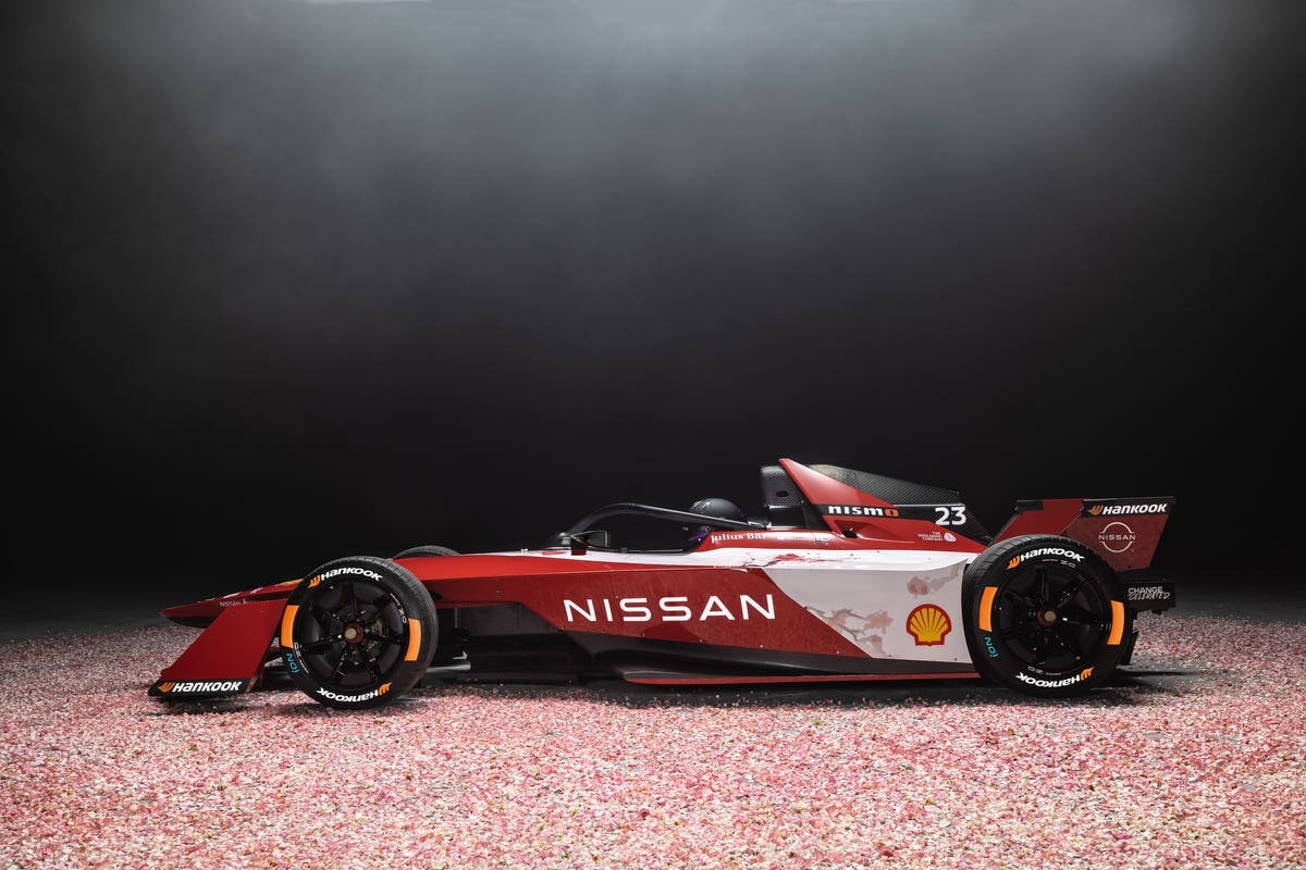 Nissan nuova livrea monoposto Gen3 Formula E
