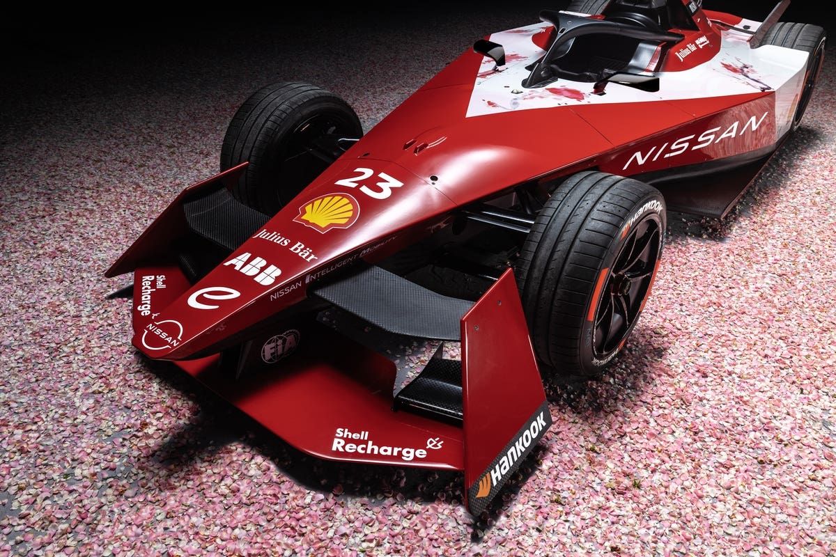 Nissan nuova livrea monoposto Gen3 Formula E