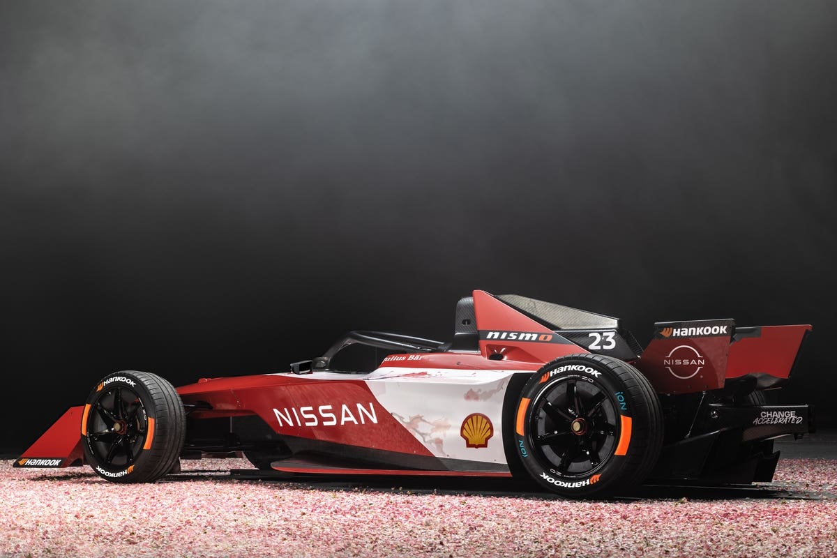 Nissan nuova livrea monoposto Gen3 Formula E