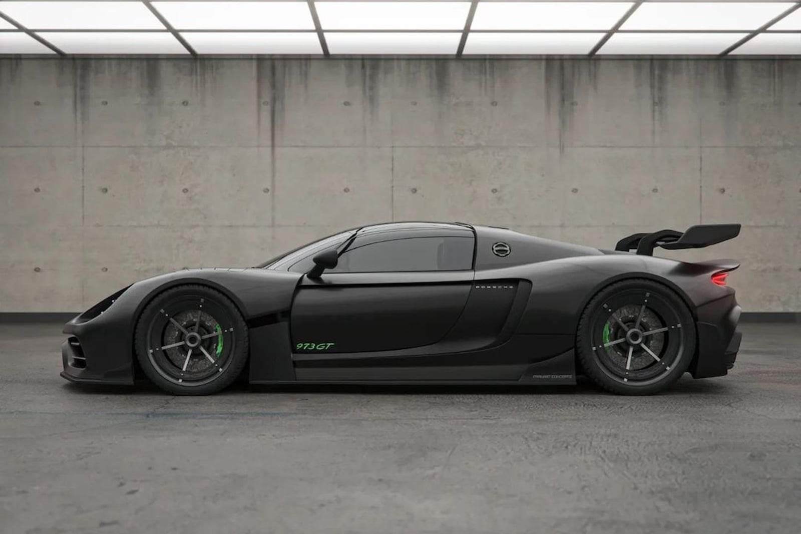 Porsche 918 laterale