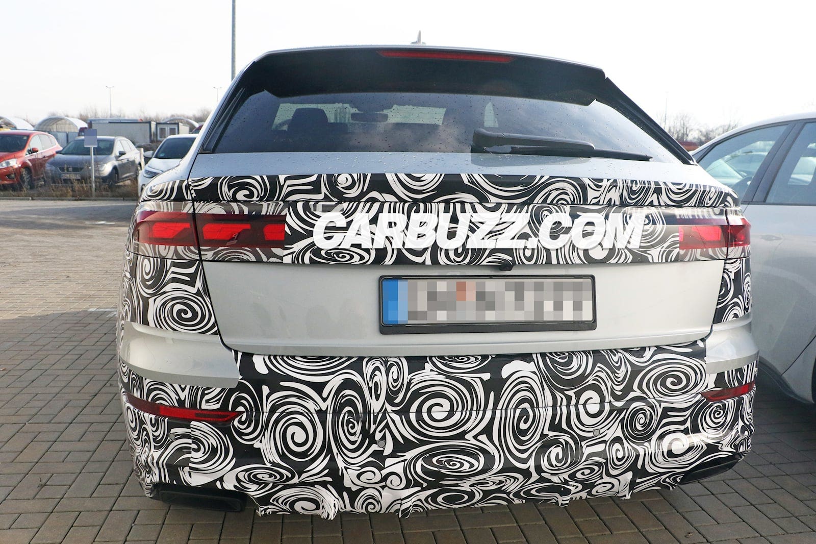 Audi Q8 2024 posteriore