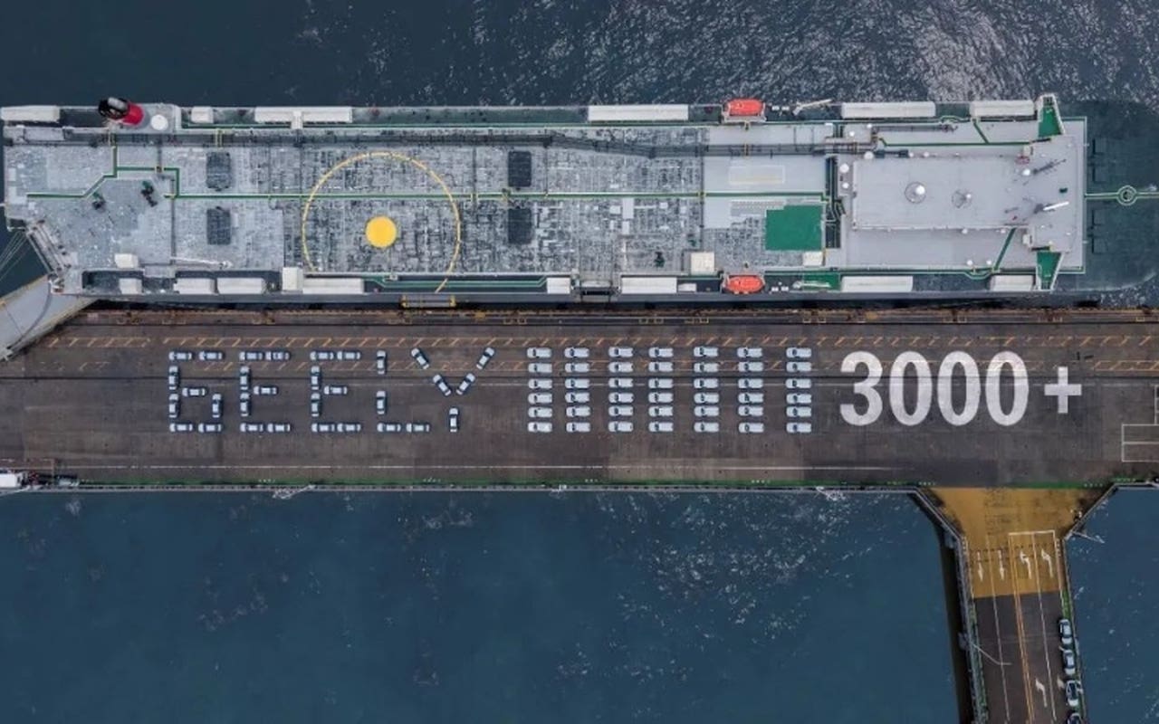 Geely vendite 2022