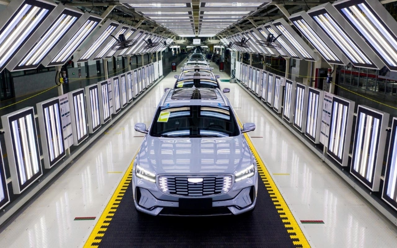 Geely vendite 2022