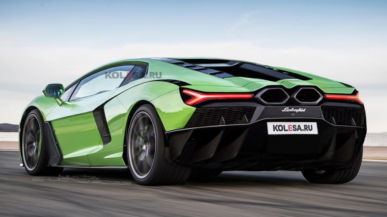 Lamborghini Aventador successore render Kolesa