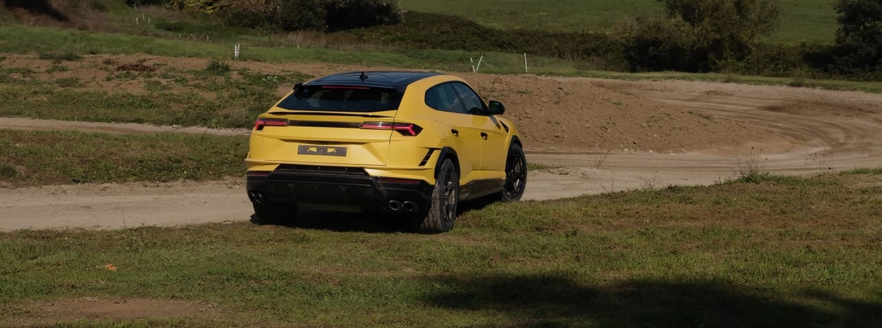 Lamborghini Urus Performante modalità Rally