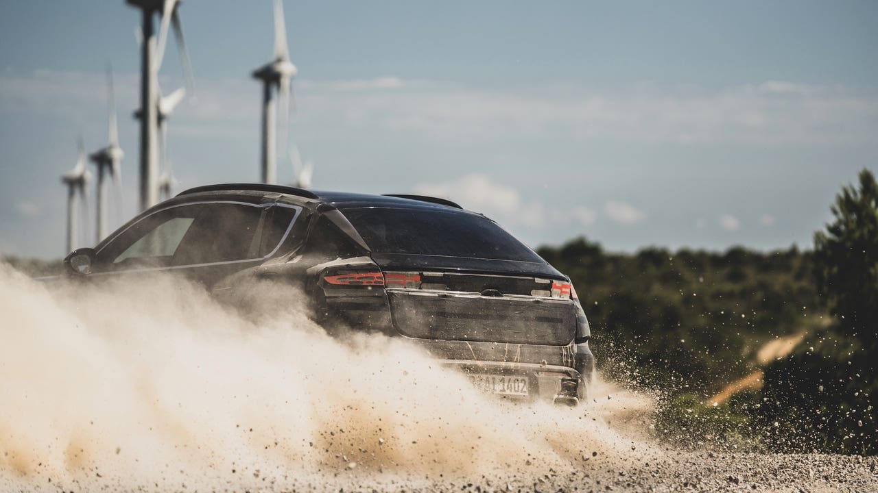 Porsche Macan EV prototipo