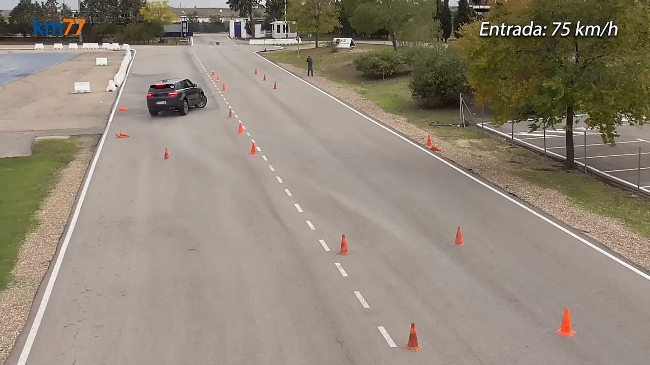 Range Rover Sport 2023 test alce