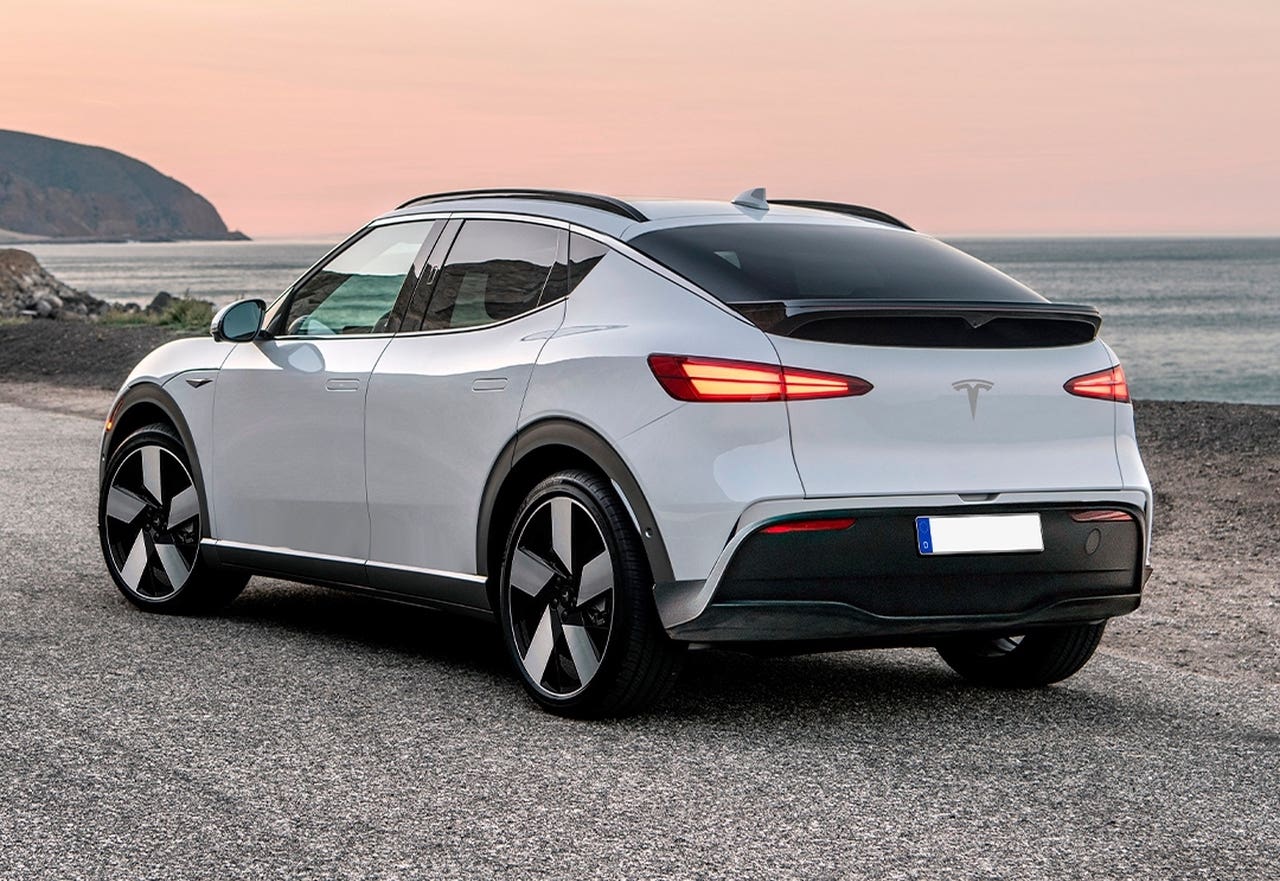 Tesla Model 2 render Kleber Silva