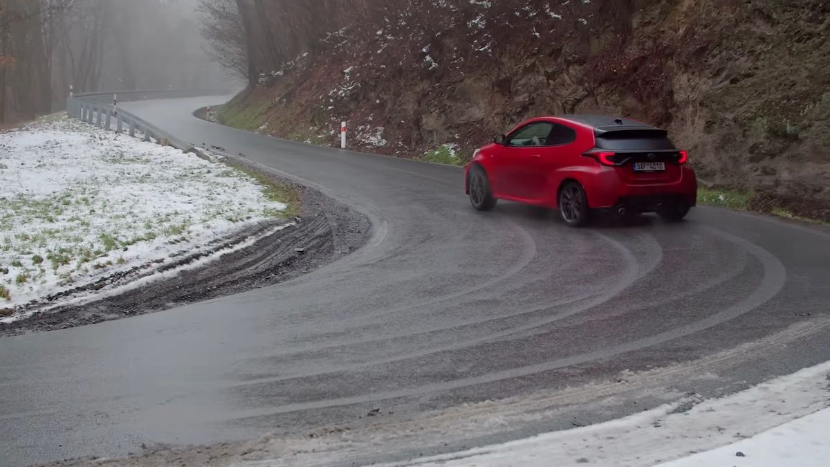 Toyota GR Yaris test strada