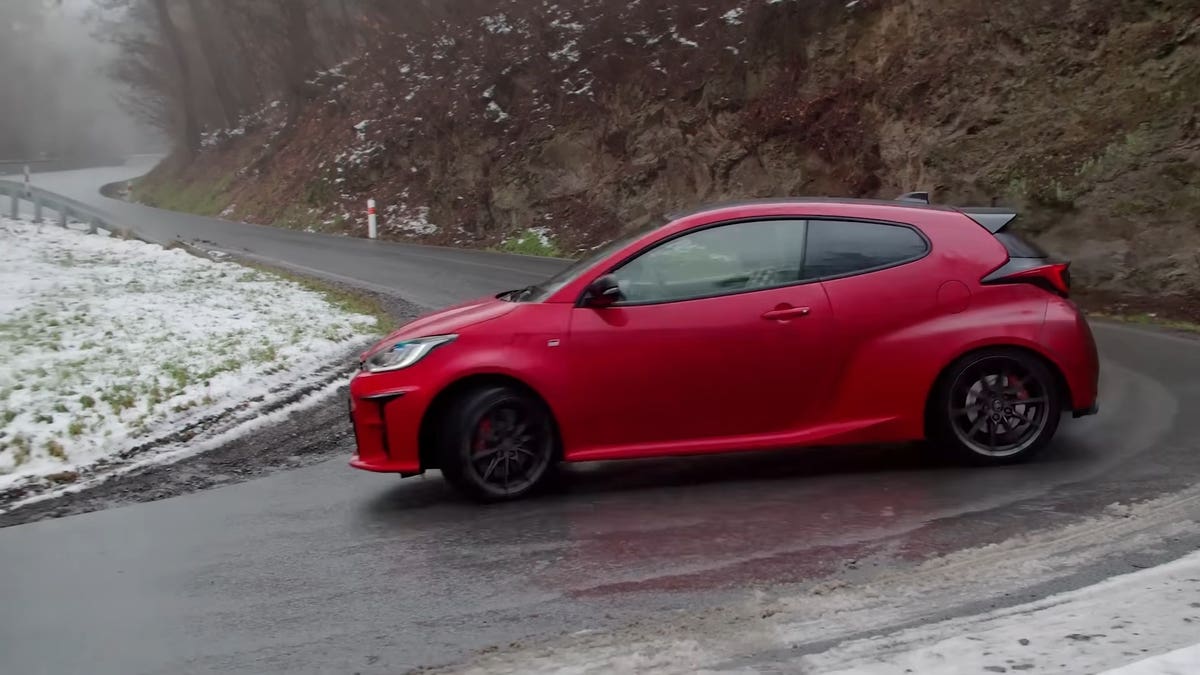 Toyota GR Yaris test strada