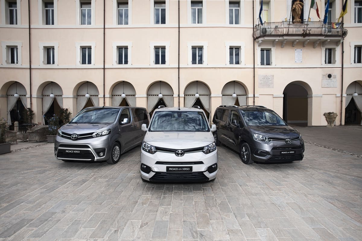 Toyota ProAce Verso e ProAce City Verso mobilità ridotta