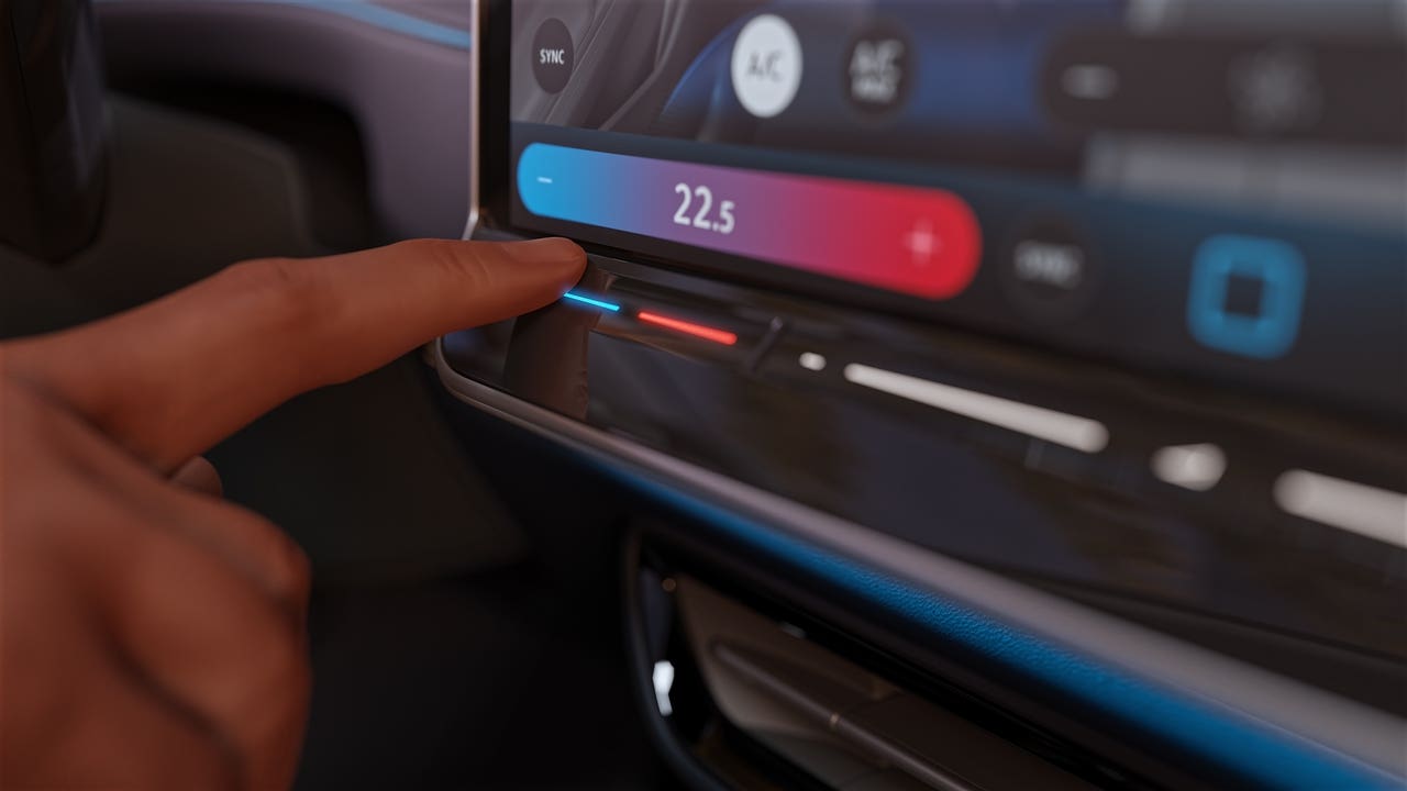 Volkswagen ID.7 sistema climatizzazione smart