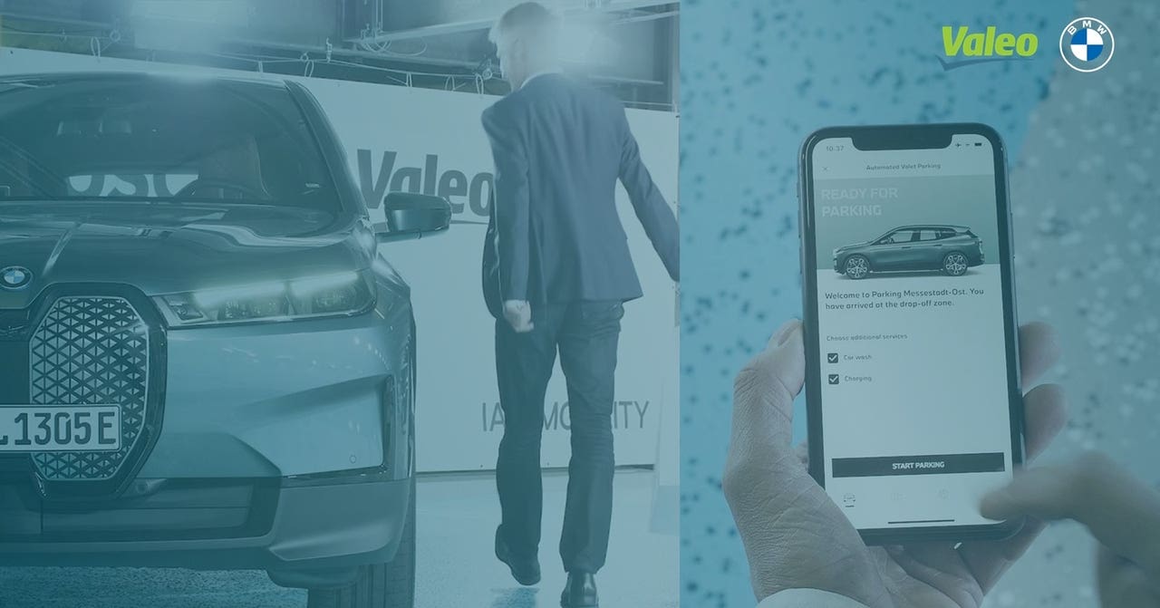 BMW Valeo parcheggi automatizzati