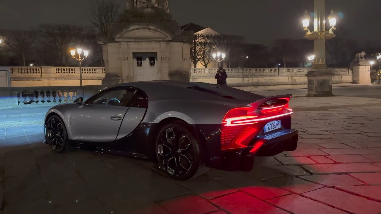 Bugatti Chiron Profilée Parigi