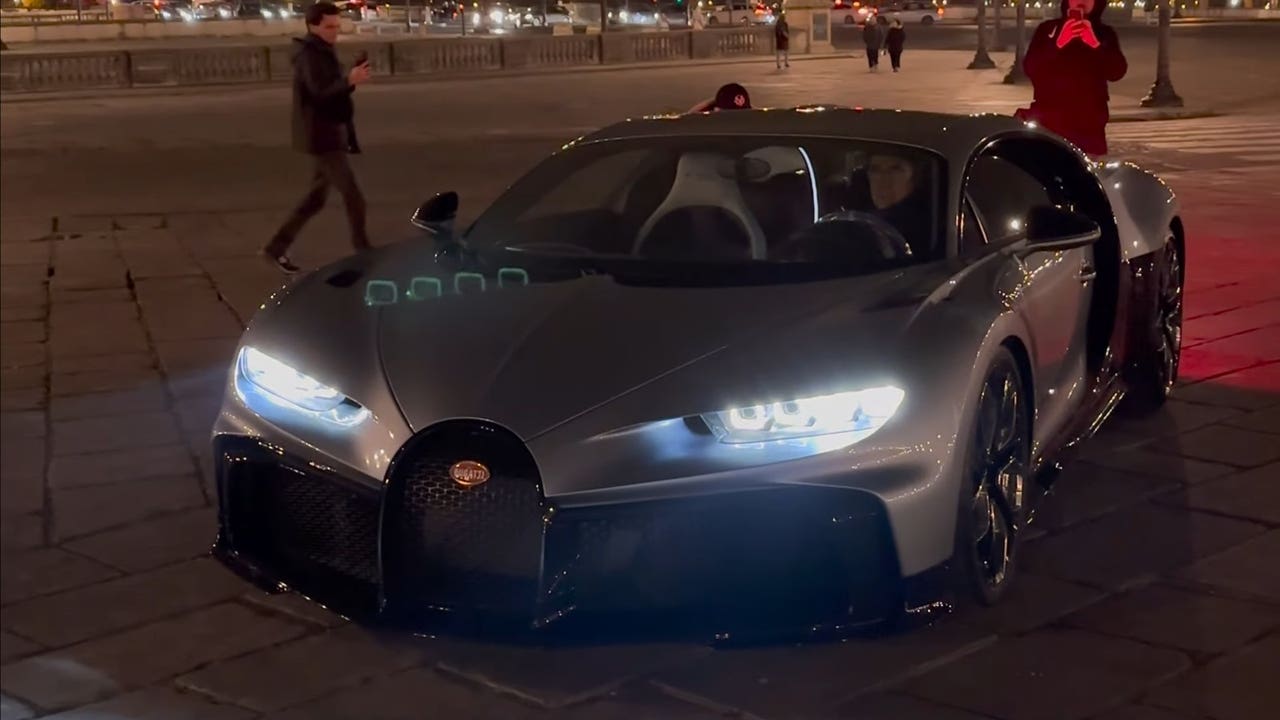 Bugatti Chiron Profilée Parigi