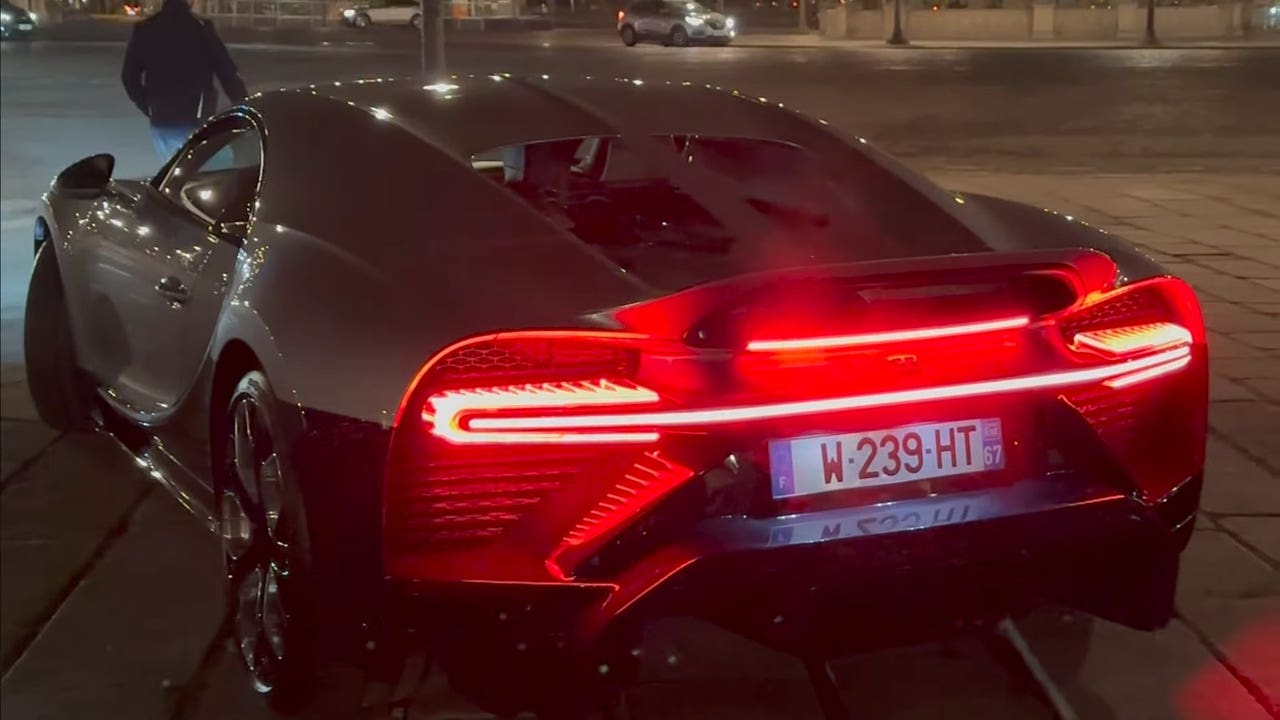 Bugatti Chiron Profilée Parigi