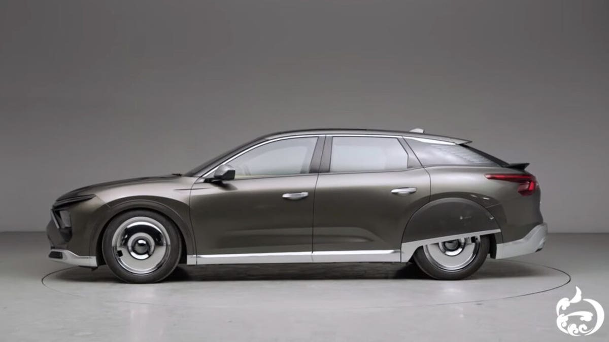 Citroën C5 X body kit retrò
