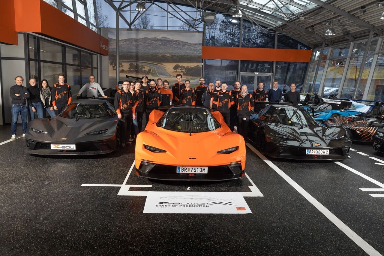 KTM X-BOW GT-XR produzione Graz