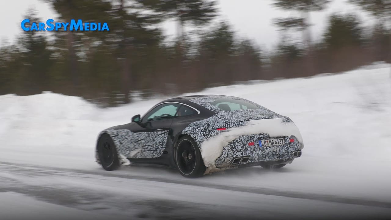 Mercedes-AMG GT 2024 prototipi
