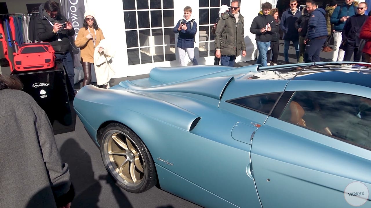 Pagani Huayra Codalunga St. Moritz