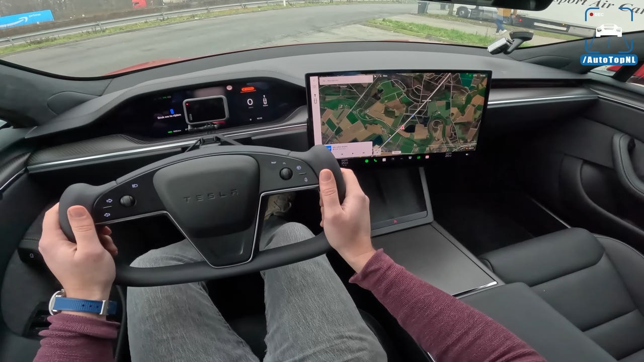 Tesla Model S Plaid test AutoTopNL