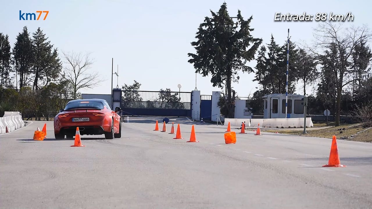 Alpine A110 S test alce