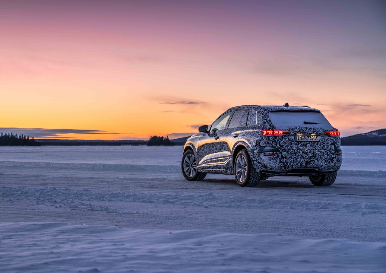 Audi Q6 e-tron prototipo ufficiale