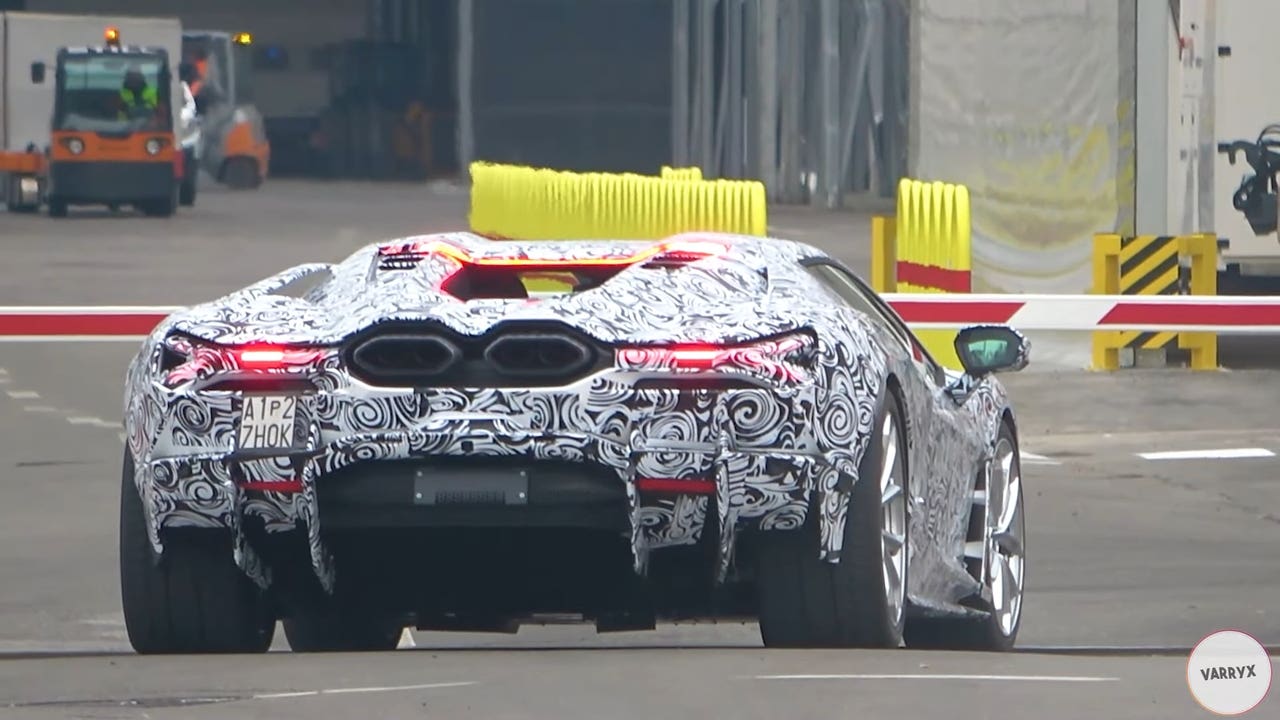 Lamborghini Aventador successore nuovo prototipo