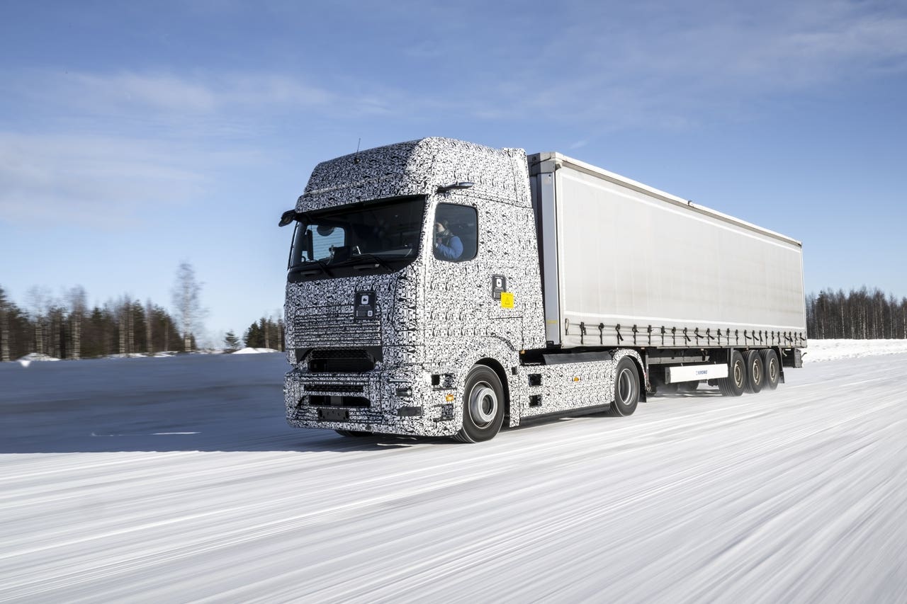 Mercedes-Benz Truck autocarri test Finlandia