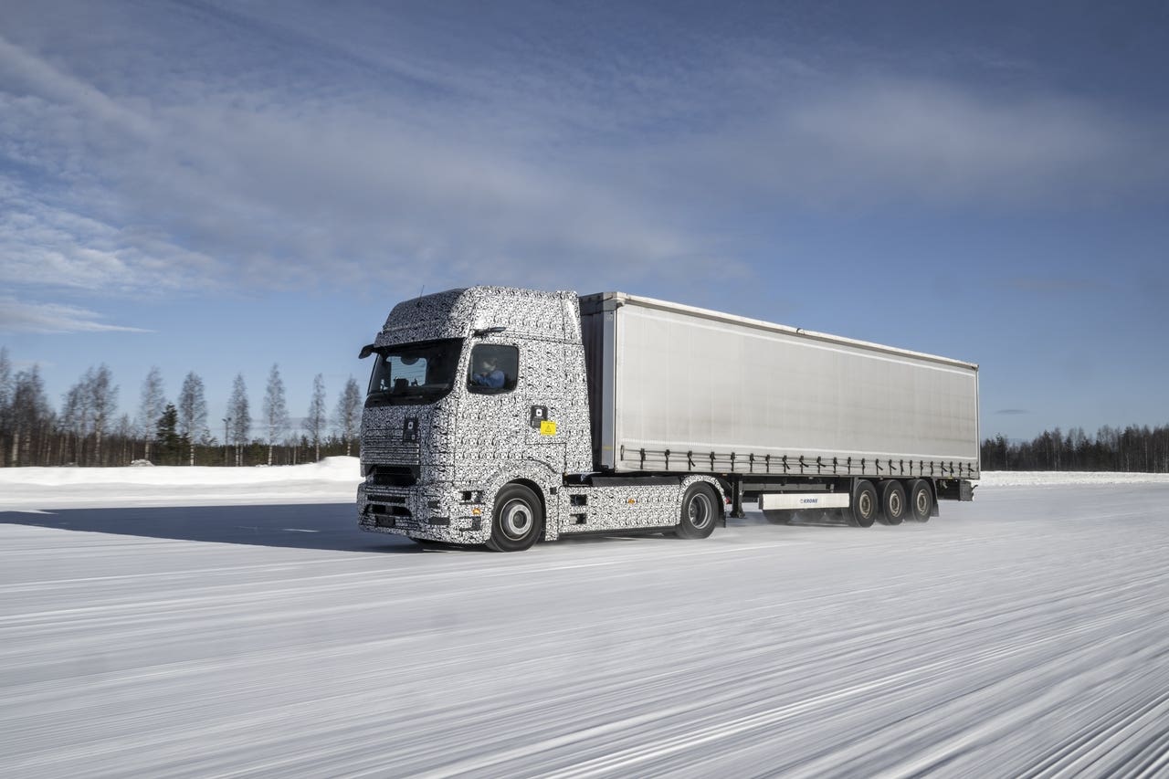 Mercedes-Benz Truck autocarri test Finlandia