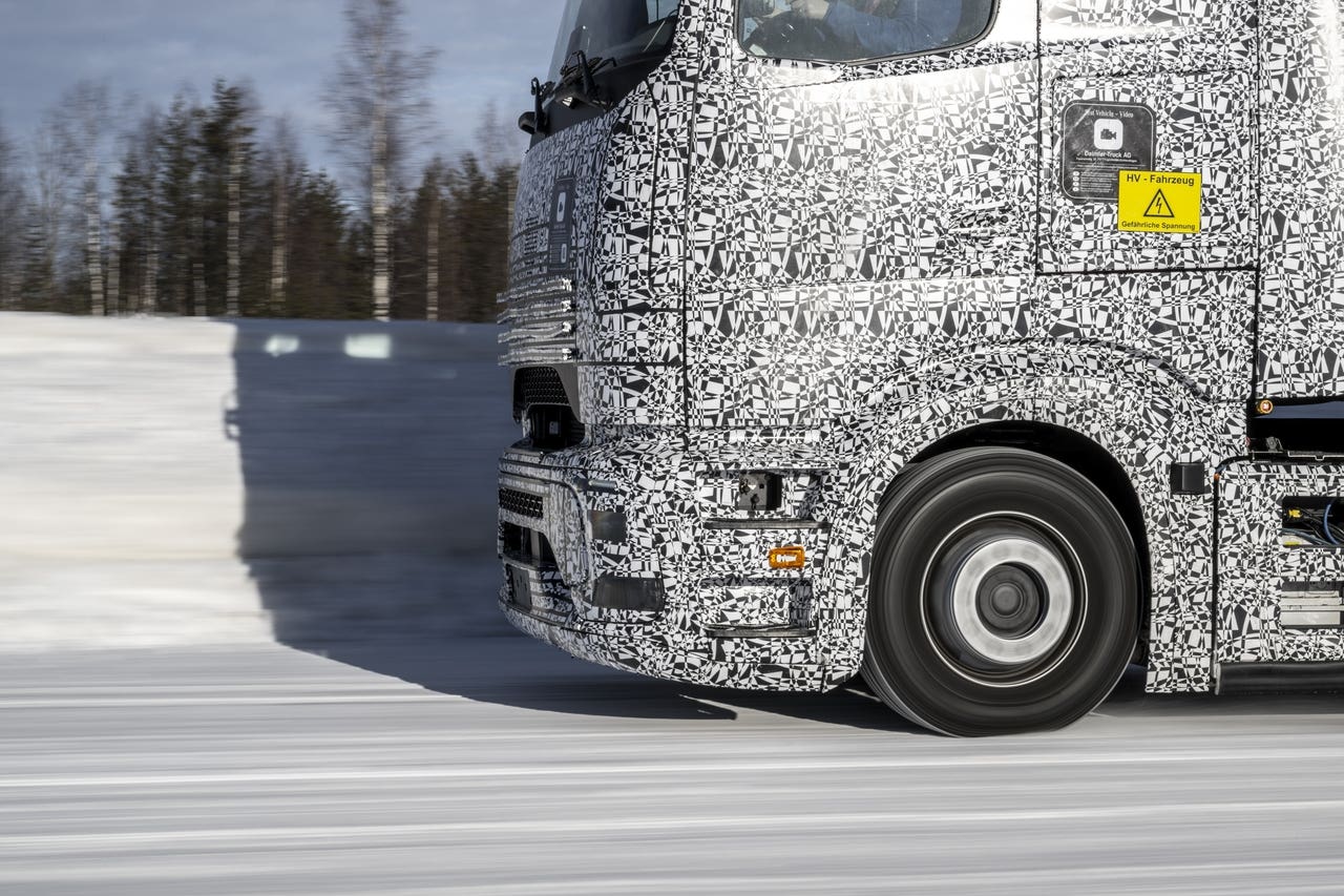 Mercedes-Benz Truck autocarri test Finlandia