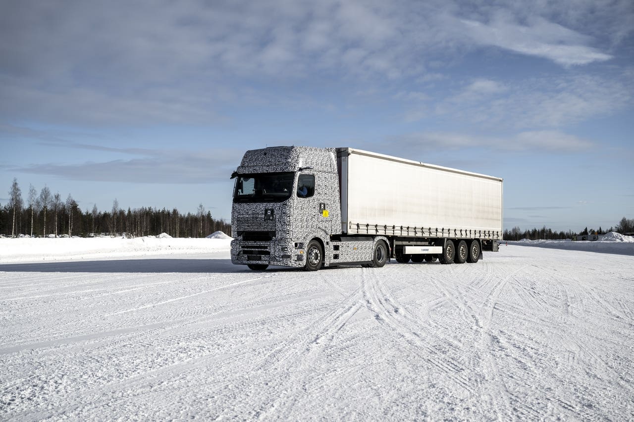 Mercedes-Benz Truck autocarri test Finlandia