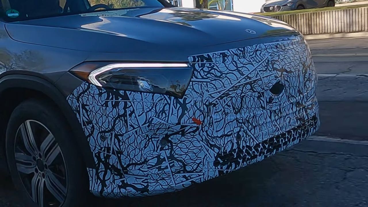 Mercedes EQB 2024 prototipi