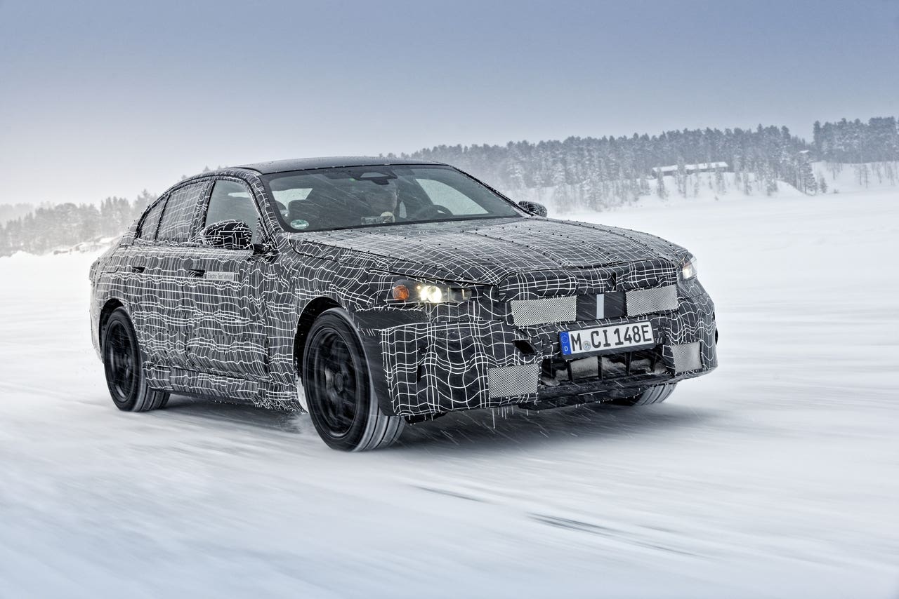 Nuova BMW i5 prototipi ufficiali