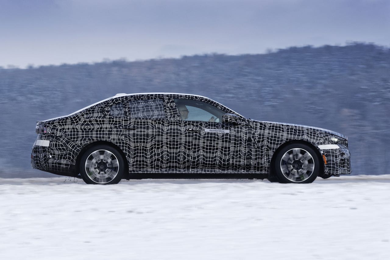 Nuova BMW i5 prototipi ufficiali