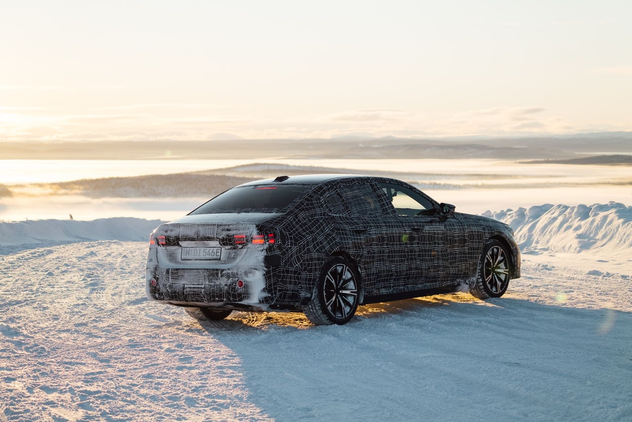 Nuova BMW i5 prototipi ufficiali
