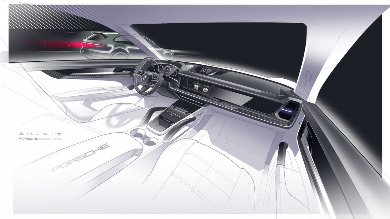 Nuova Porsche Cayenne interni