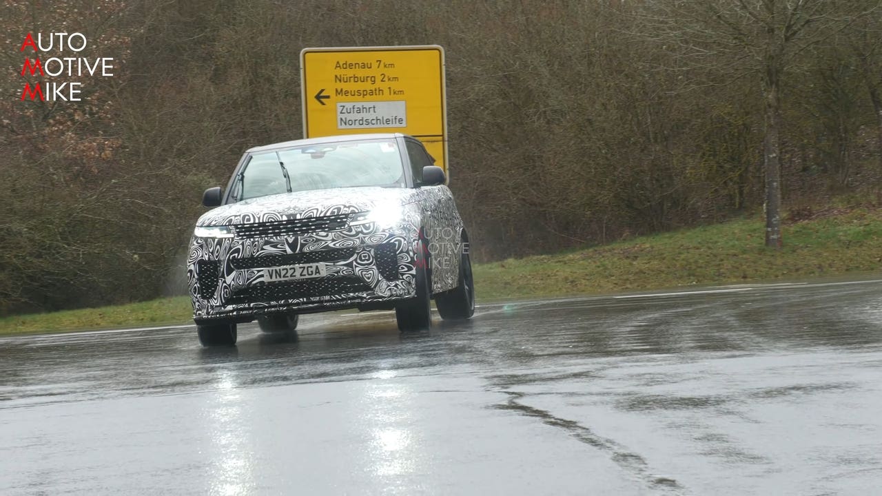 Range Rover Sport SVR 2024 prototipo Nurburgring