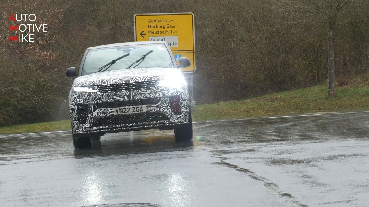 Range Rover Sport SVR 2024 prototipo Nurburgring