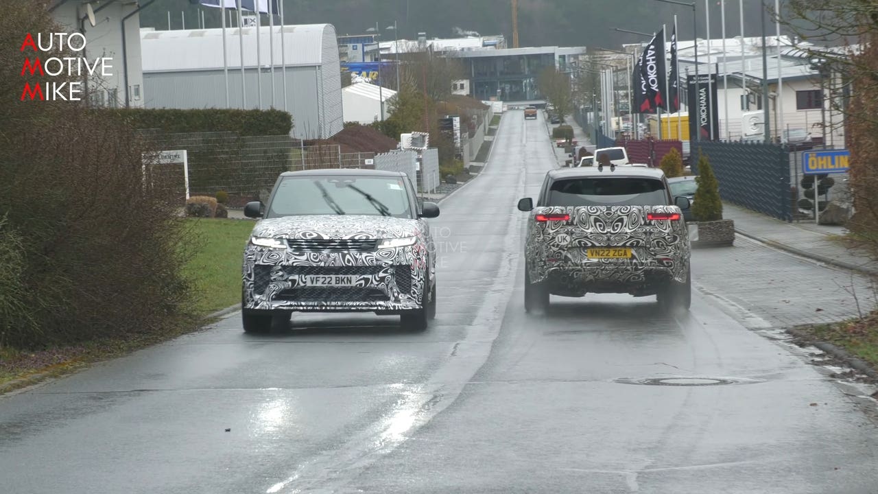 Range Rover Sport SVR 2024 prototipo Nurburgring