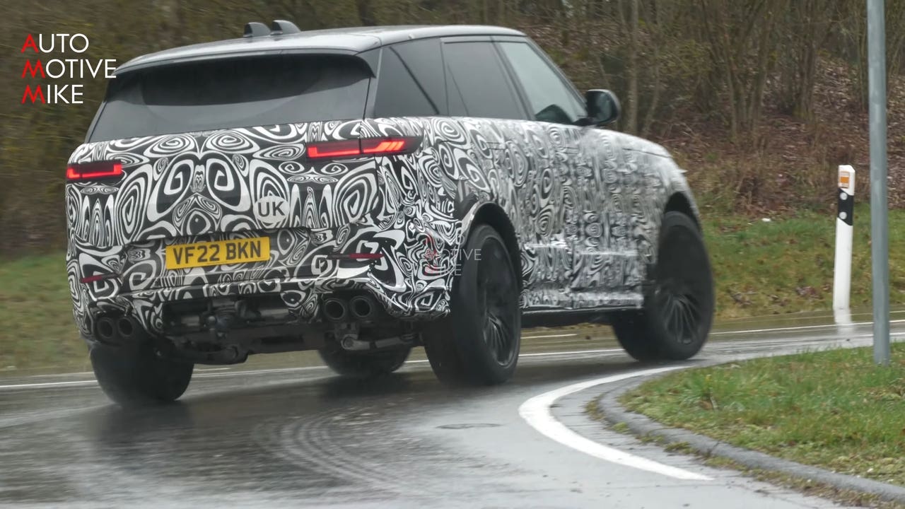 Range Rover Sport SVR 2024 prototipo Nurburgring
