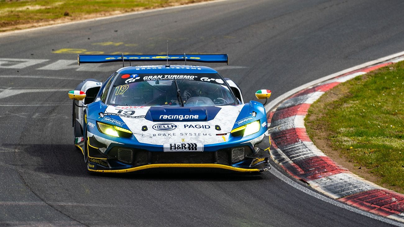 Ferrari 296 GT3 Nurburgring