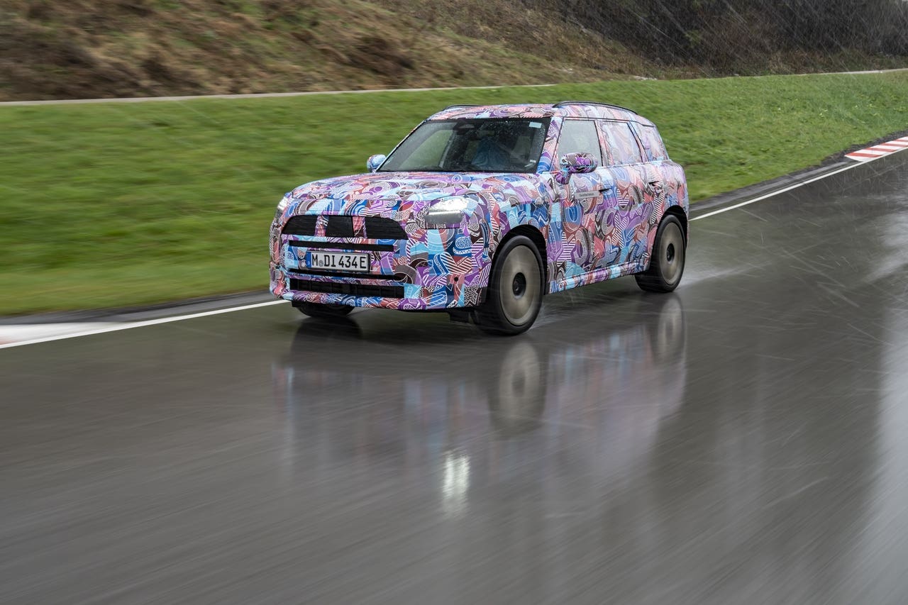 Mini Countryman 2024 prototipo ufficiale