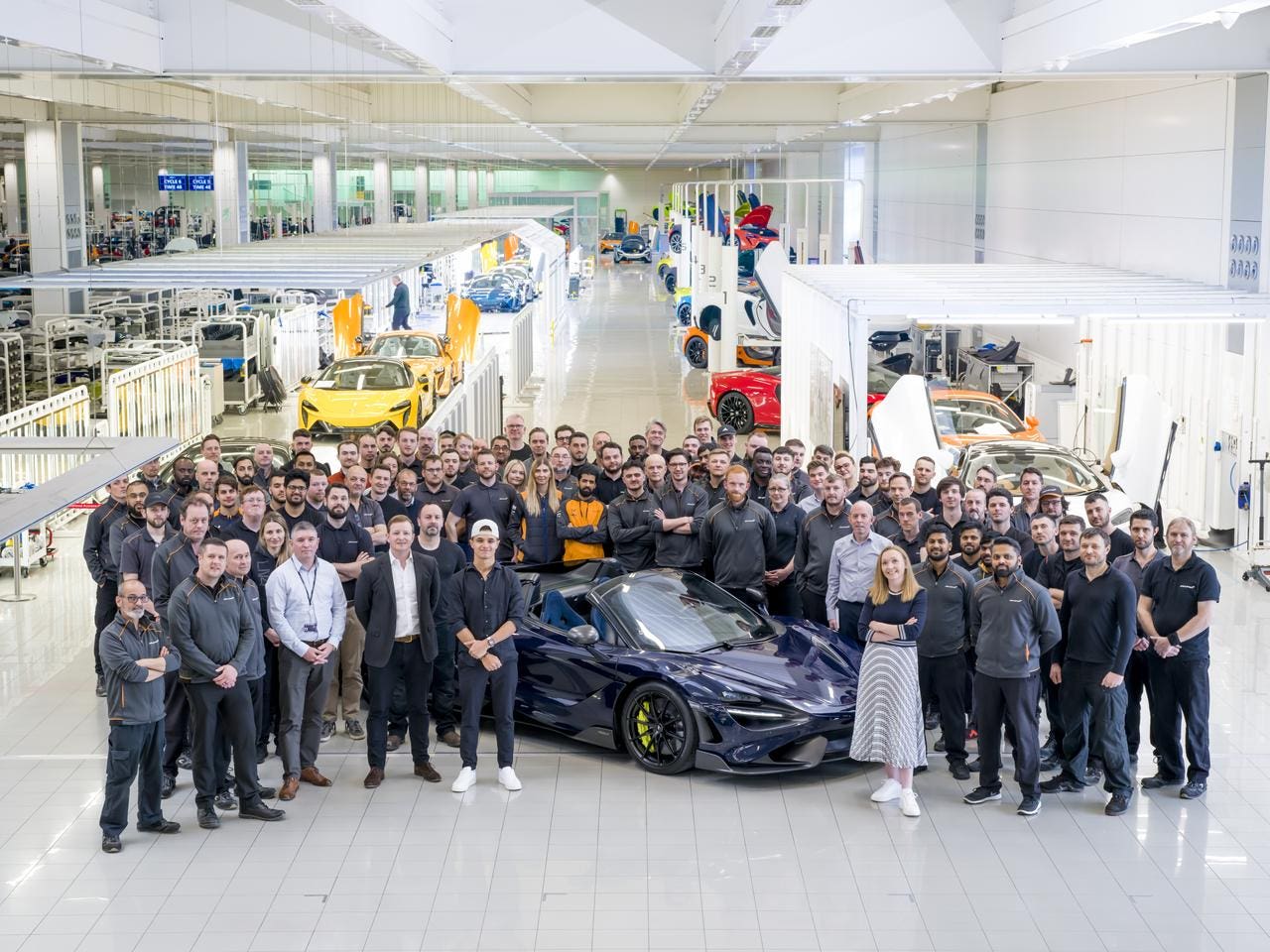 McLaren 765LT Spider Lando Norris