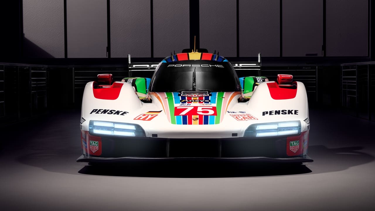 Porsche 963 livree 24 Ore di Le Mans 2023