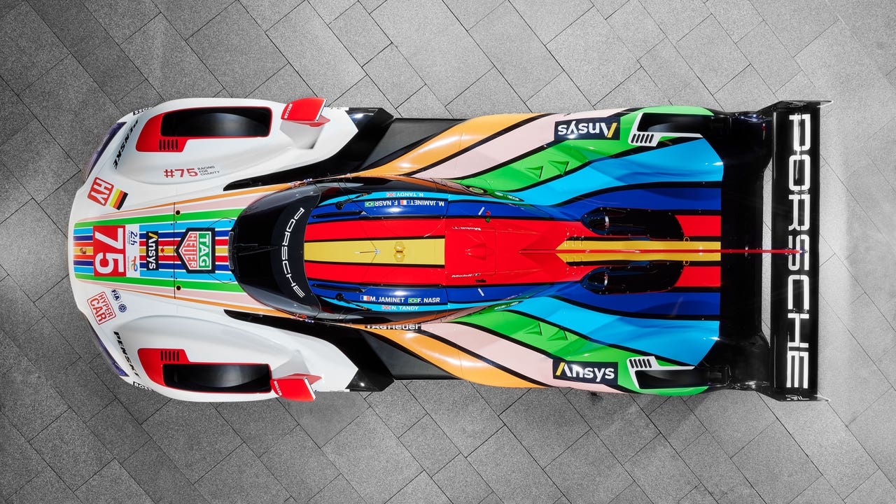 Porsche 963 livree 24 Ore di Le Mans 2023